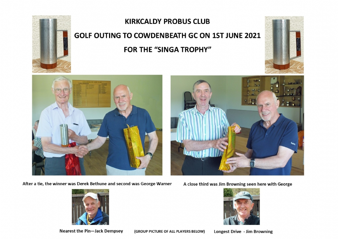 Club Golf Outing to Cowdenbeath GC ( Club Golf Outing to Cowdenbeath GC (